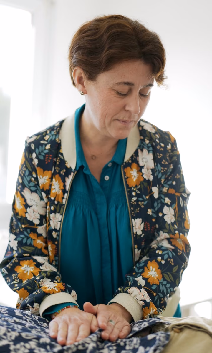 Luc’hskeudenn eus Sandrine en un atalier